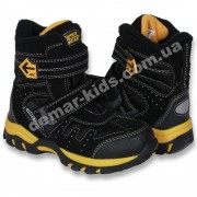 Детские термоботинки Super Gear B 209 / B 210 (черно-желтые)